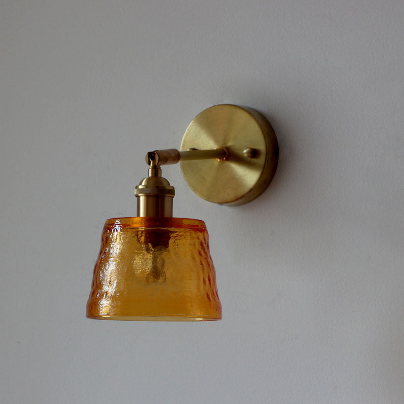 1-bulbina in vetro d'acqua SCONCE Vintage Vintage Affitto Affusod Camera Lettura Regolabile Luce