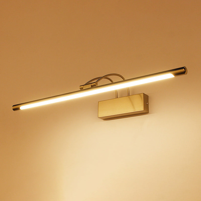 Lampada per pareti di vanità tubolare Simplicità Simplicità Bagno acrilico LED SCONCE LIGHTING