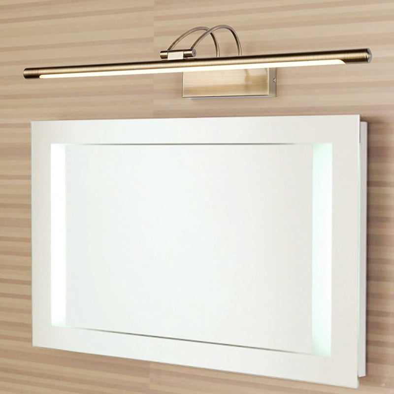 Lampada per pareti di vanità tubolare Simplicità Simplicità Bagno acrilico LED SCONCE LIGHTING