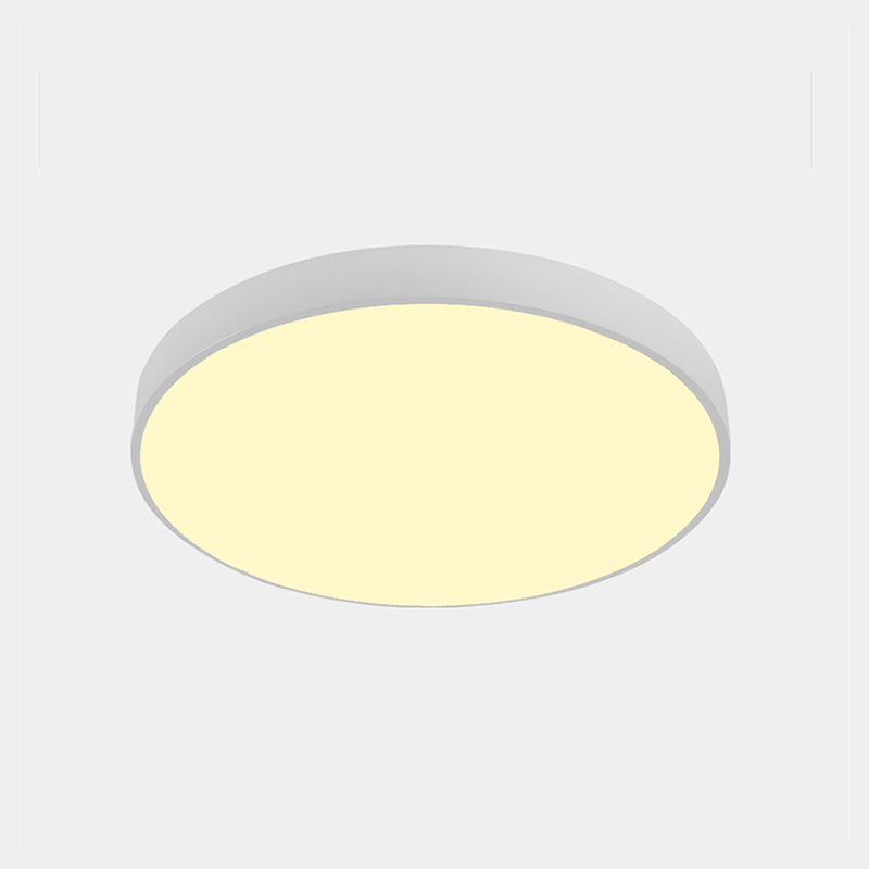Éclairage de plafond nordique en métal d'appareil d'éclairage affleurant du couloir rond LED avec le diffuseur acrylique