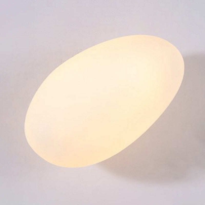 Vidrio con esmerilización de pared de pared de vidrio esmerilado Art Deco Luz de montaje de pared de 1 luces para sala de estar