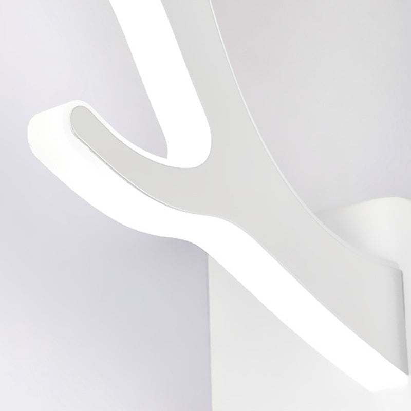 Metallic Antler SCONCE LAMP Artistic Led Wall Monted Lighting Partry voor slaapkamer