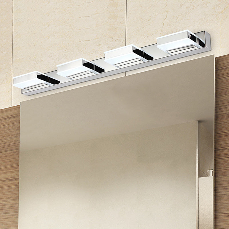 Éclairage mural de vanité géométrique