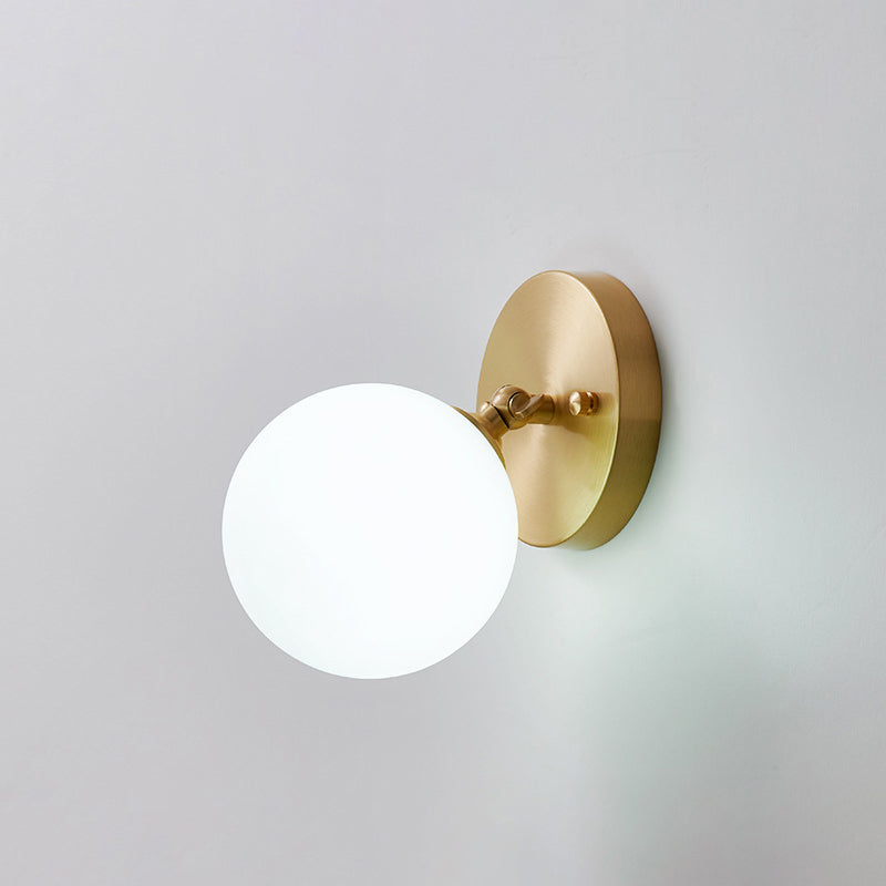 Kleine corridor Roteerbare wand SCONCE GLAS