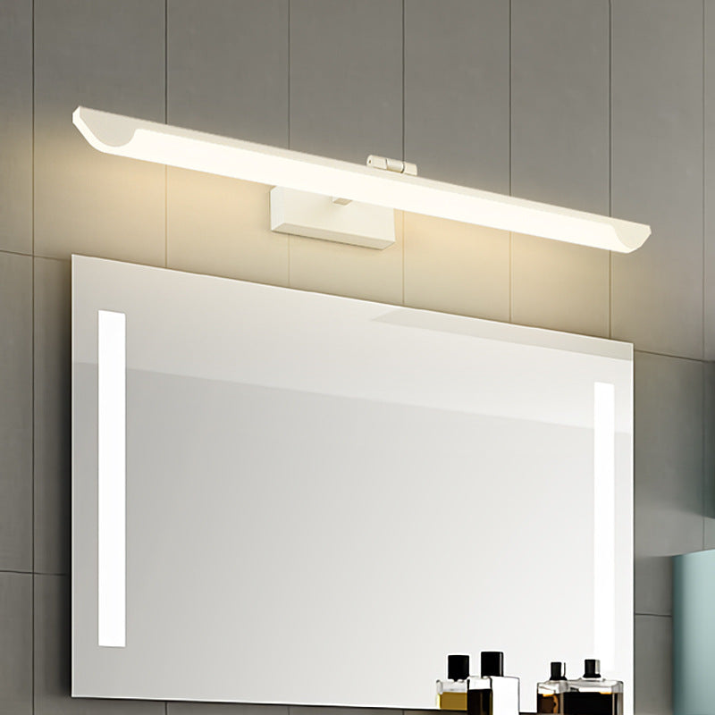 Swivelable lineaire badkamer wandbevestiging lamp acryl modernistische led ijdelheid licht armatuur