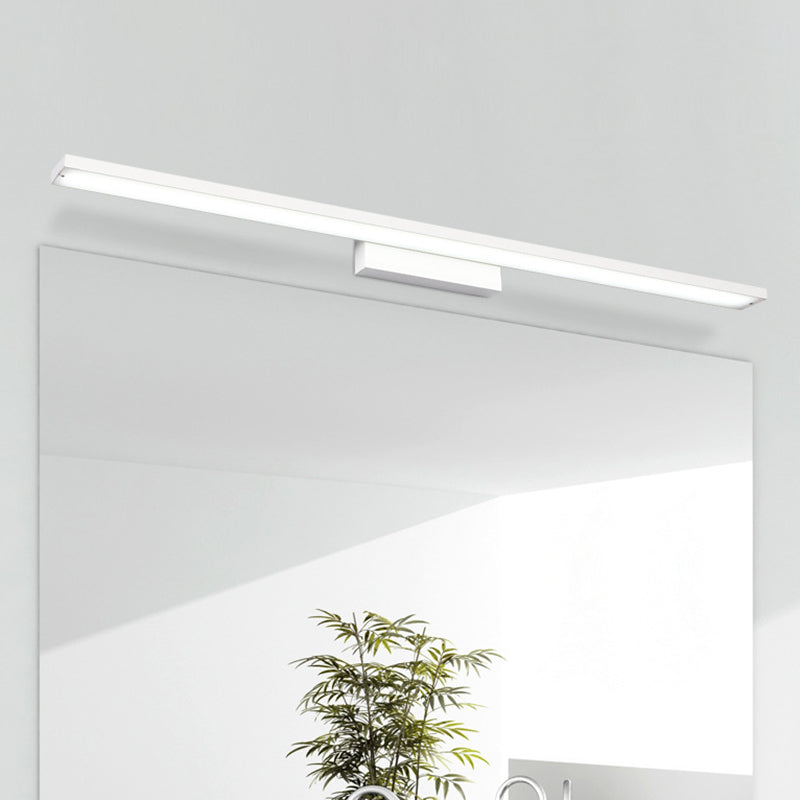 Modern Rectangular LED Wall Light Sconce Aluminum Bathroom Vanity Lighting Ideas