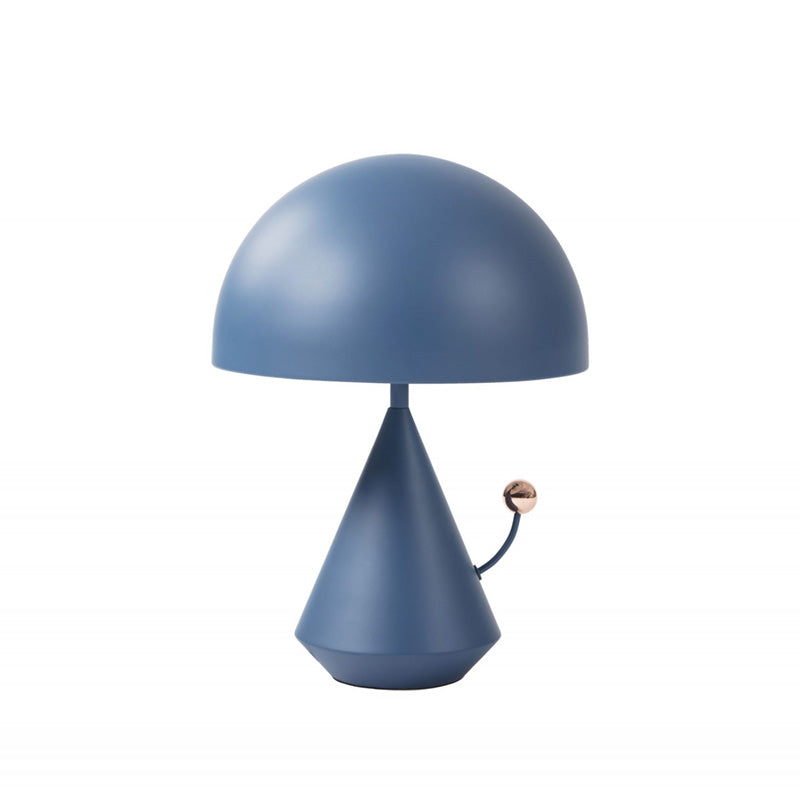 Paddestoeltafel Lamp Designer Style Metalen 1-Bulb Slaapkamer Nachtlicht met aanraakknop