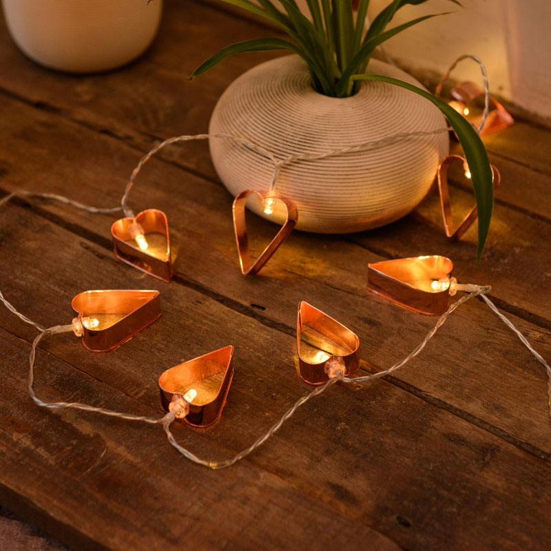 Metallic Hollowed LED Fairy Lighting Decorative Silver Battery String Light for Bedroom