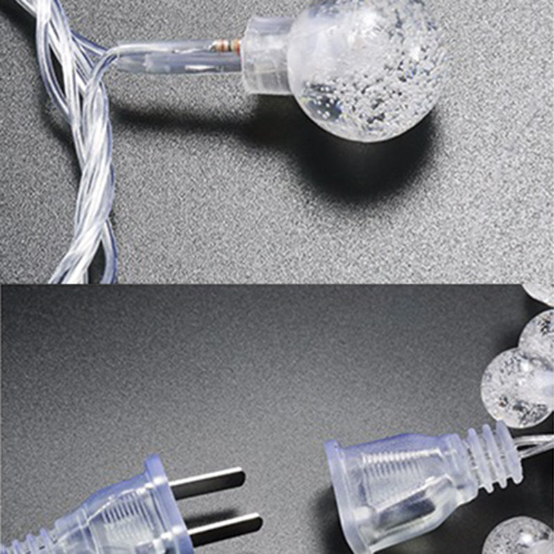 Shaded Girls Bedroom LED Fairy Lamp Plastic Artistic Battery Powered String Lighting