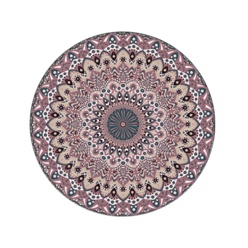 Tapis de décoration marocaine Fleur multi-couleurs Tapis intérieur Indoor Polypropylène Animal Arever la zone de soins faciles
