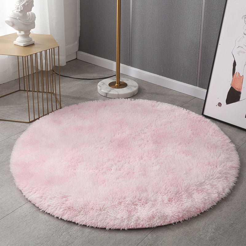 Eenvoudige vaste kleur Tapijten Multi-kleuren Polyster Area Tapijt Non-slip achterste Pet Vriendelijke gemakkelijk verzorging binnen Tapijt voor slaapkamer