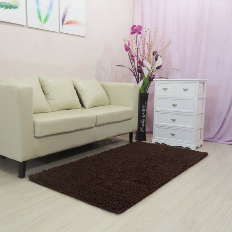 Tappeto casual multicolore in cotone miscela area di colore solido tappeto non slip per animali domestici tappeti per la lavabile per camera da letto