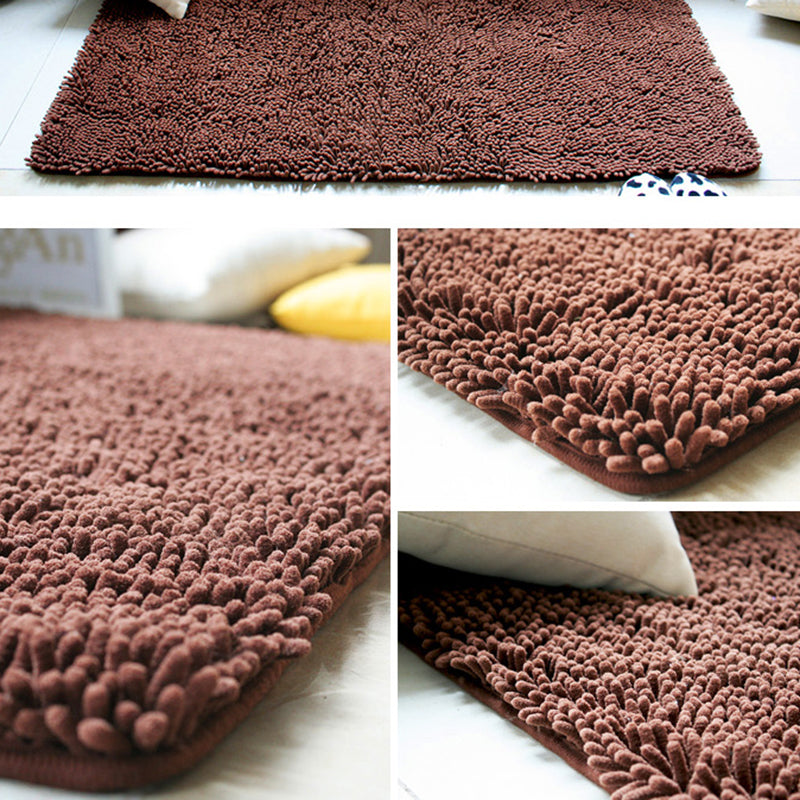 Tappeto casual multicolore in cotone miscela area di colore solido tappeto non slip per animali domestici tappeti per la lavabile per camera da letto