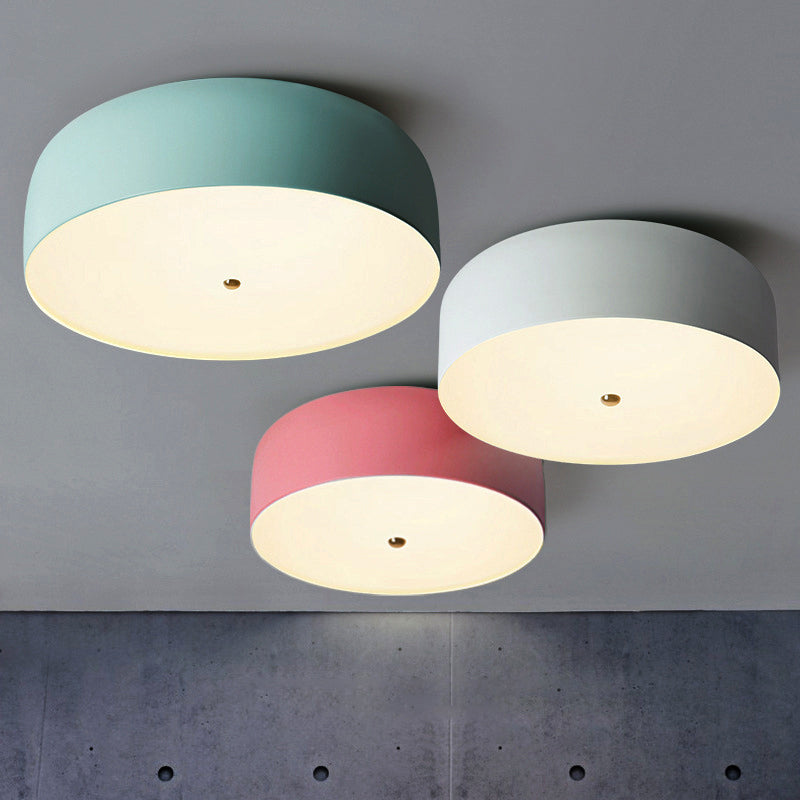 Bedroom Ceiling Light for Kids, Dome LED Flush Mount Light Nordic Style