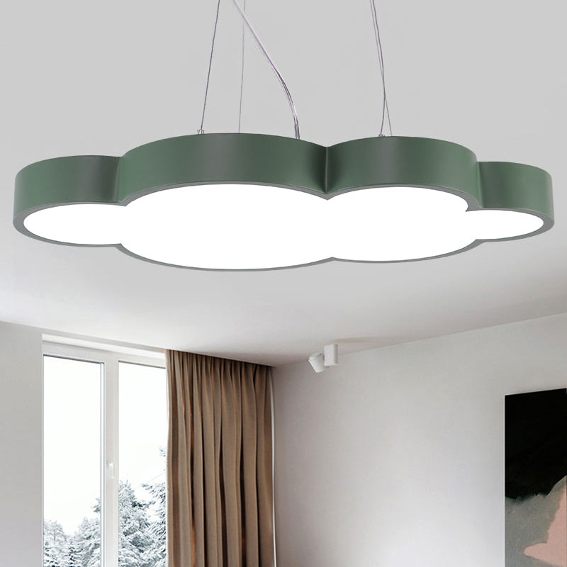 Floating Cloud Hanging Light Nordic Style Acrylic Pendant Light for Dining Room