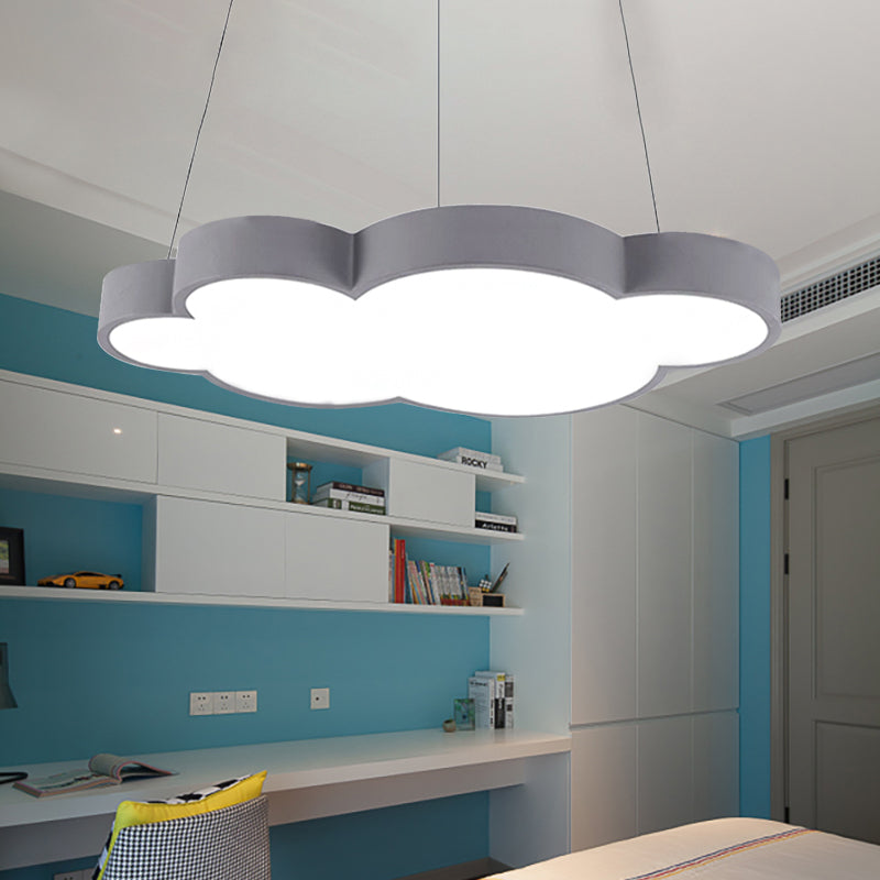 Floating Cloud Hanging Light Nordic Style Acrylic Pendant Light for Dining Room