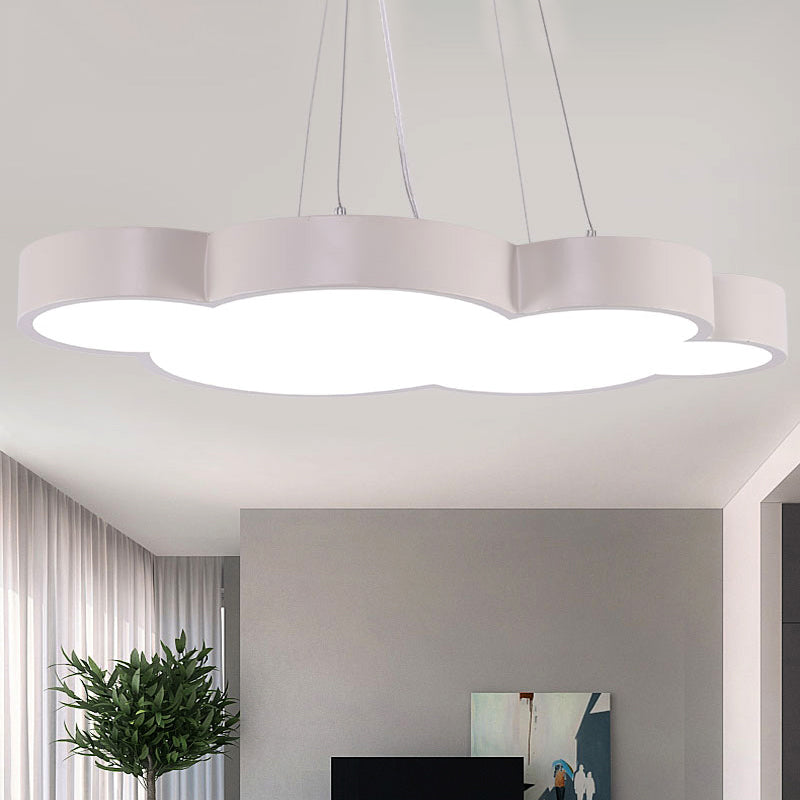 Floating Cloud Hanging Light Nordic Style Acrylic Pendant Light for Dining Room