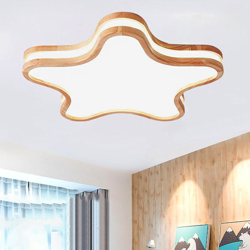 Scandinavische stijl Sky plafondmontage licht acryl witte LED-plafondlamp voor kinderslaapkamer