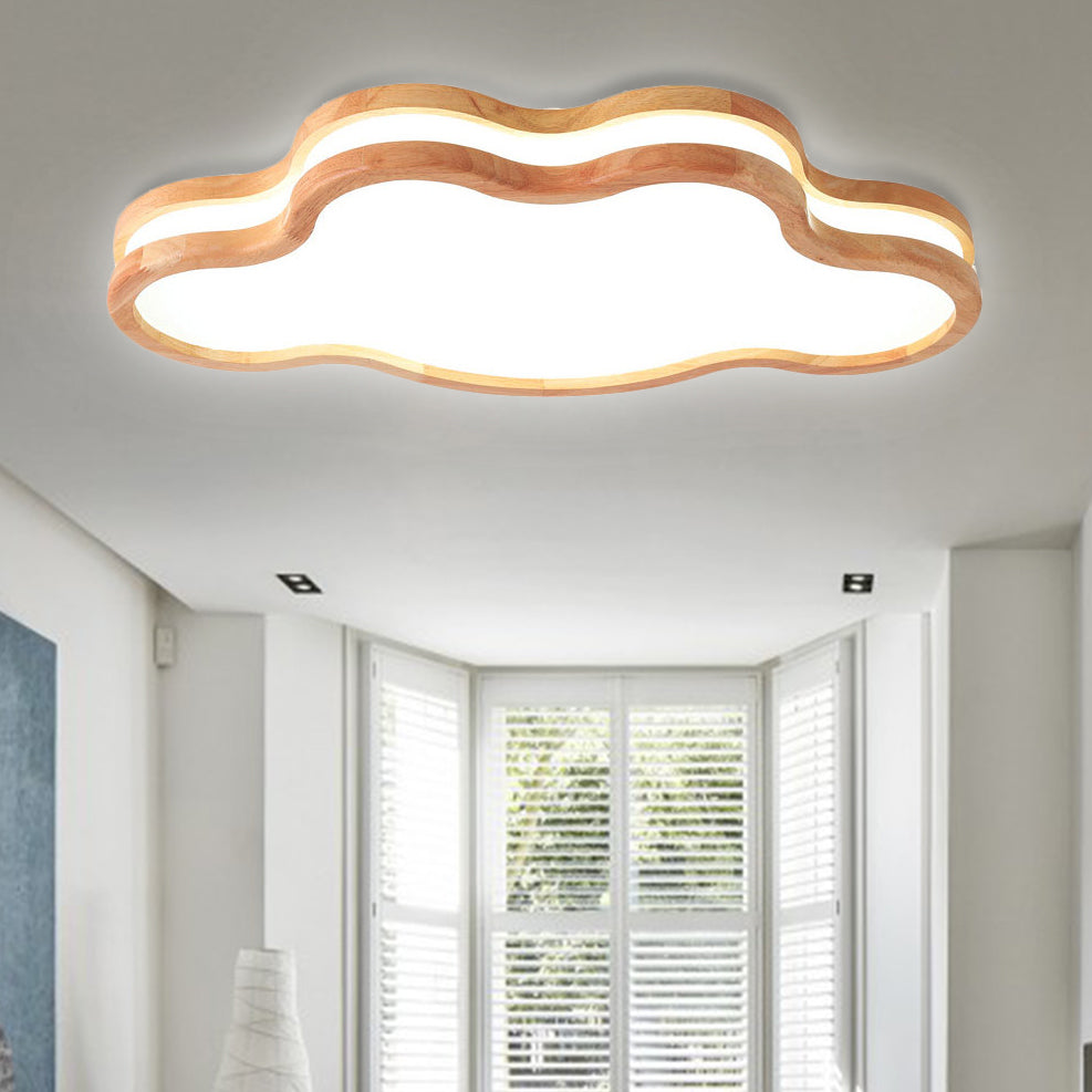 Scandinavische stijl Sky plafondmontage licht acryl witte LED-plafondlamp voor kinderslaapkamer