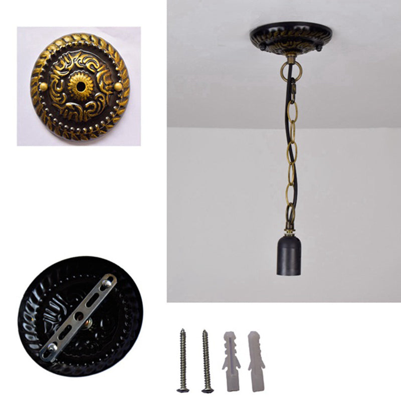 Dome Hanging Lamps Tiffany 16" Wide 1 Light Glass Hanging Lamp in Blue