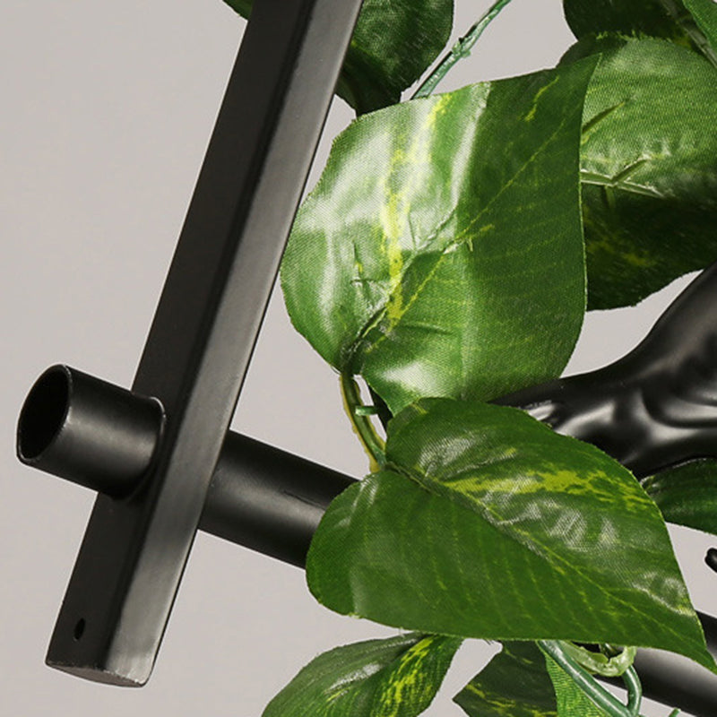 Island Pendant Light Industrial Metal Hanging Lamp in Black