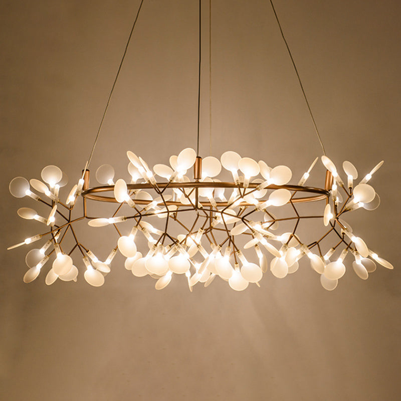 Firefly Island Ceiling Light Ultra-modern Metal Suspension Lighting for Restaurant