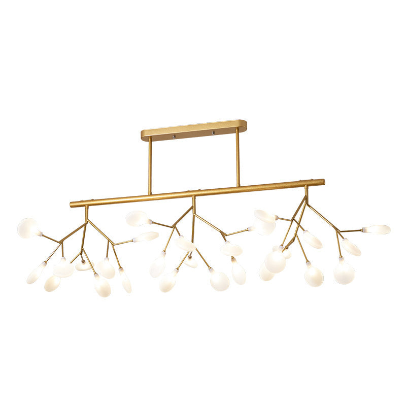 27 Lights Firefly Island Pendant Modern Acrylic Ceiling Lights for Dining Room