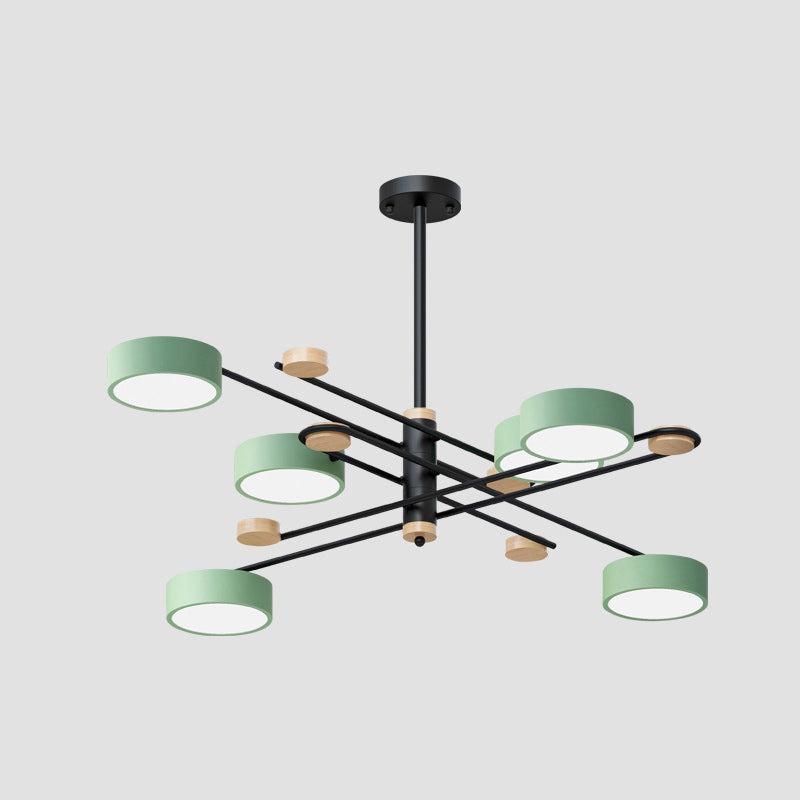 Modern Layered Branching Chandelier Pendant Light Metallic Suspension Pendant Light for Living Room