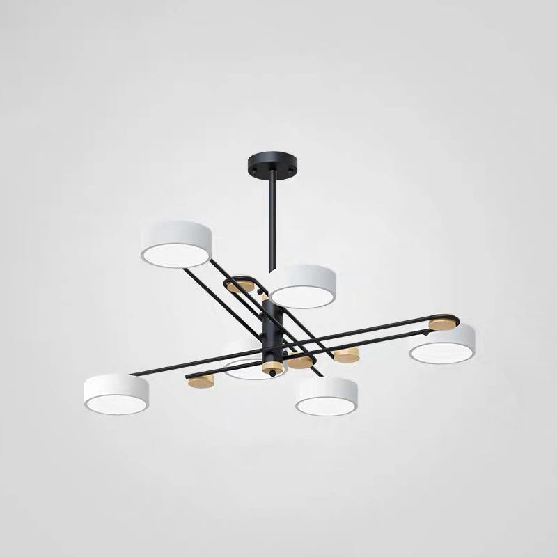 Modern Layered Branching Chandelier Pendant Light Metallic Suspension Pendant Light for Living Room