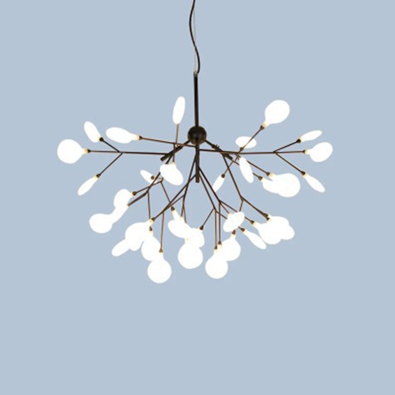 Metal Branches Ceiling Pendant Light Contemporary Style LED Suspended Lighting Fixture