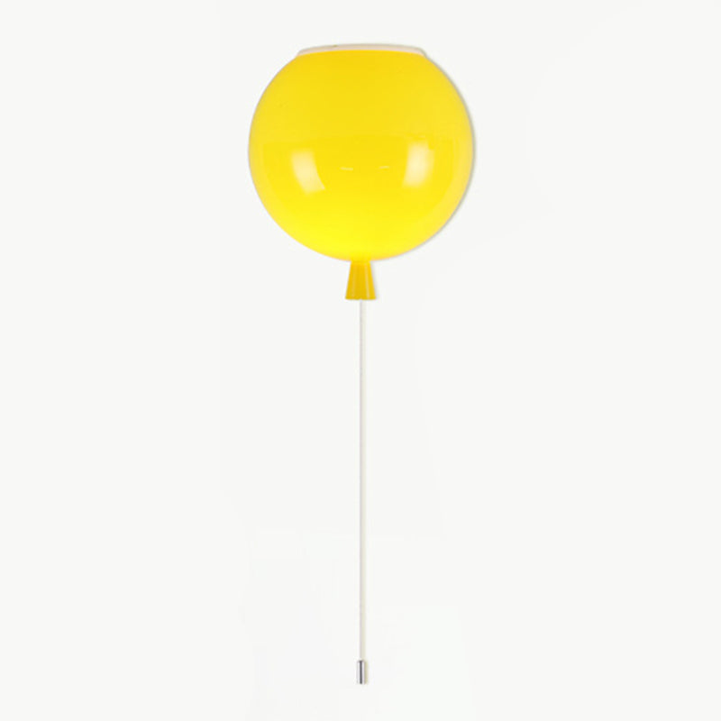 Luz de techo empotrada para jardín de infantes LED de plástico con iluminación empotrada en forma de globo moderno
