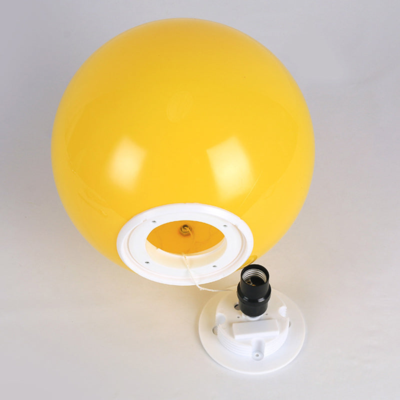 Luz de techo empotrada para jardín de infantes LED de plástico con iluminación empotrada en forma de globo moderno