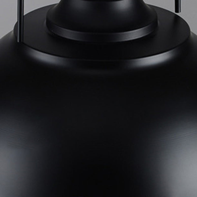 Black Swivel Joint Pendant Lighting Fixture Vintage Style Metal Dinning Room Hanging Light Kit