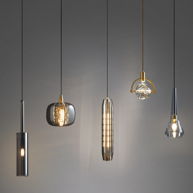 Finitura in ottone Mini Crystal Crystal Light Modern Style Modern Style Light per soggiorno bar Caffetteria bar