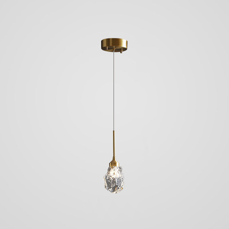 Finitura in ottone Mini Crystal Crystal Light Modern Style Modern Style Light per soggiorno bar Caffetteria bar