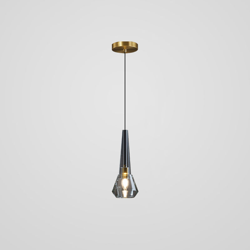Finitura in ottone Mini Crystal Crystal Light Modern Style Modern Style Light per soggiorno bar Caffetteria bar