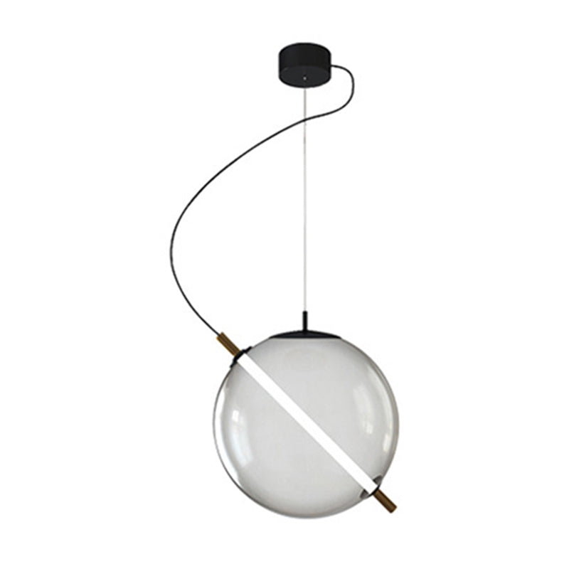 Postmodern Design Globe Glass Pendant Light LED Kitchen Pendant Light