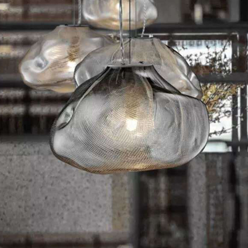 Post Modern Cloud Suspension Lighting Adjustable Cord Hanging Pendant Light