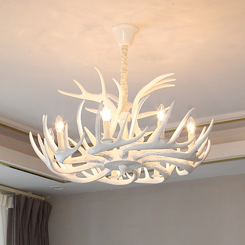 Lustre de corne fausse lustre