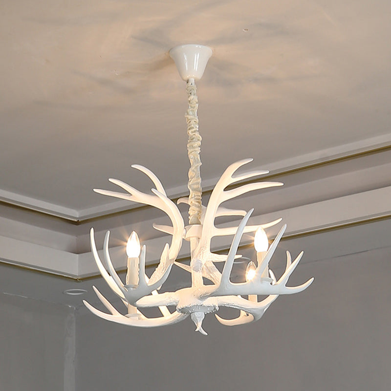 Lustre de corne fausse lustre