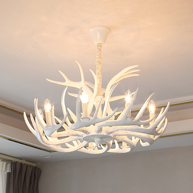Lustre de corne fausse lustre