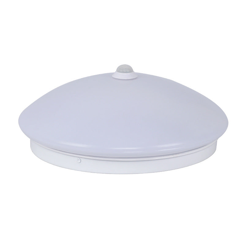 Luminaire encastré à détection de mouvement en forme de capuchon, plafonnier LED blanc en acrylique Simple pour couloir