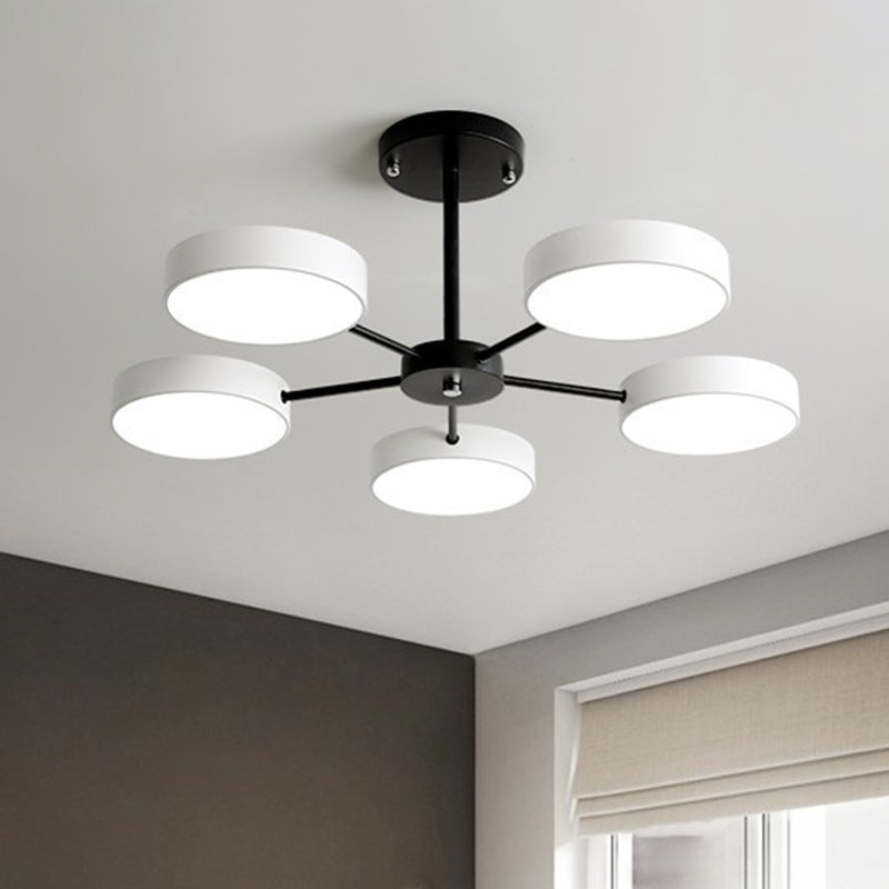 Runde Kronleuchterbeleuchtung ultra-intensive Acrylhängeleuchten für das Restaurant