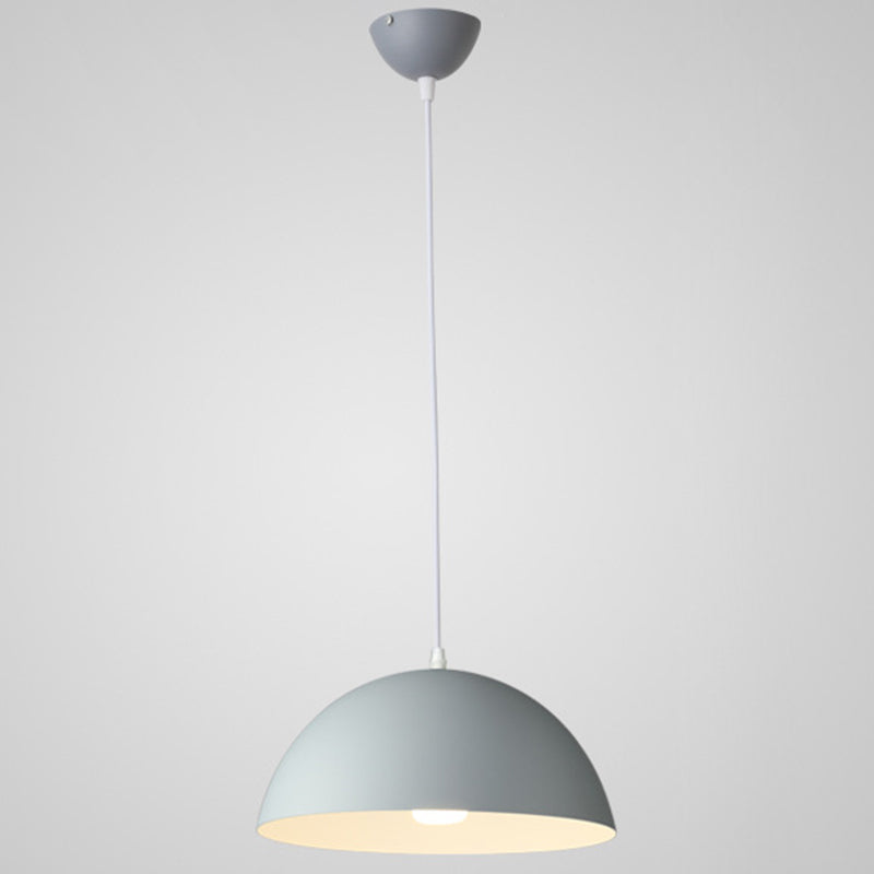Cudo a costola in metallo Light Appeding Light 1 Light Nordic Minimalist Hanging Lampada per il ristorante