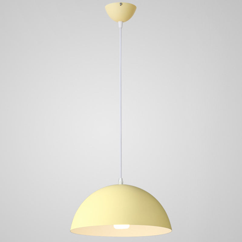 Cudo a costola in metallo Light Appeding Light 1 Light Nordic Minimalist Hanging Lampada per il ristorante