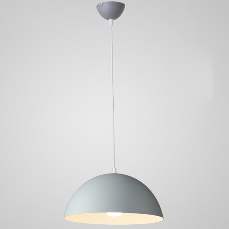 Cudo a costola in metallo Light Appeding Light 1 Light Nordic Minimalist Hanging Lampada per il ristorante