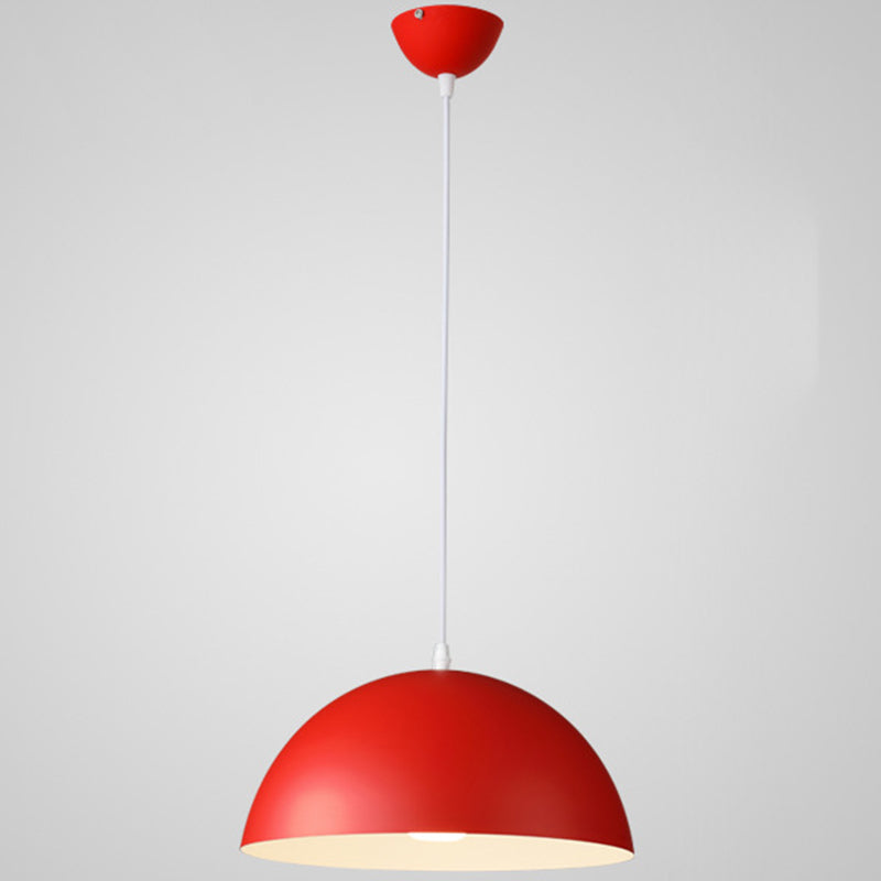 Cudo a costola in metallo Light Appeding Light 1 Light Nordic Minimalist Hanging Lampada per il ristorante