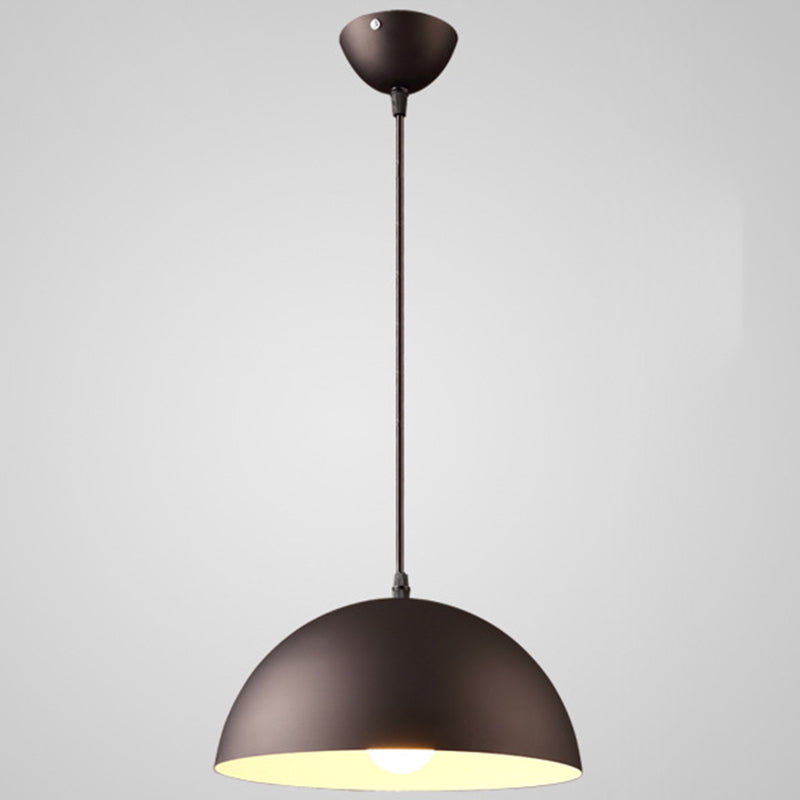Cudo a costola in metallo Light Appeding Light 1 Light Nordic Minimalist Hanging Lampada per il ristorante