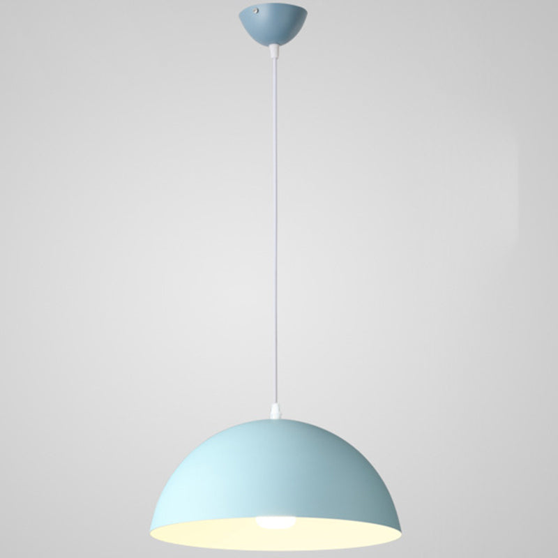 Cudo a costola in metallo Light Appeding Light 1 Light Nordic Minimalist Hanging Lampada per il ristorante
