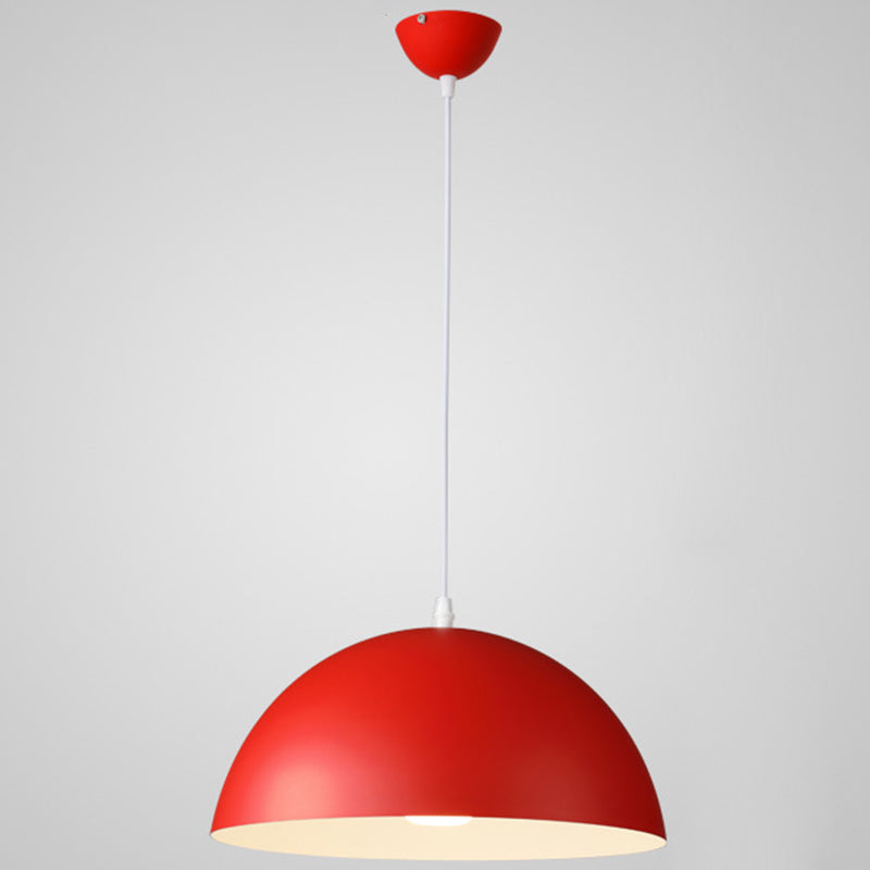 Cudo a costola in metallo Light Appeding Light 1 Light Nordic Minimalist Hanging Lampada per il ristorante